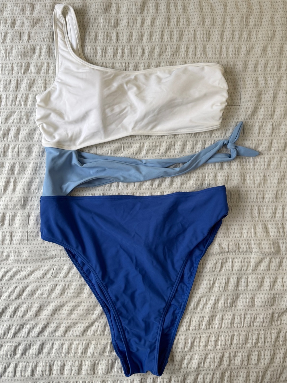 Abercrombie & Fitch One-Shoulder Bikini